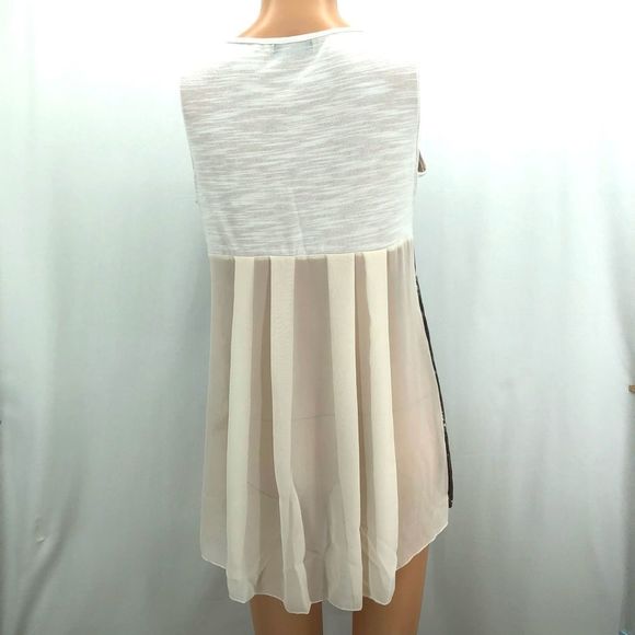 Vanilla Sugar Womens Sleeveless Tank Top Gray Animal Print Size M VTG y2k USA - Picture 5 of 9